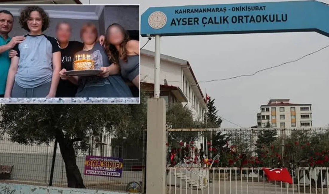 Kahramanmaraş'ta 10 kişinin hayatını kaybettiği Ayser Çalık Ortaokulu katliamının faili