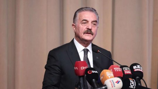 Milliyetçi Hareket Partisi (MHP) Genel Sekreteri İsmet Büyükataman, Sivas Kongresi’nin