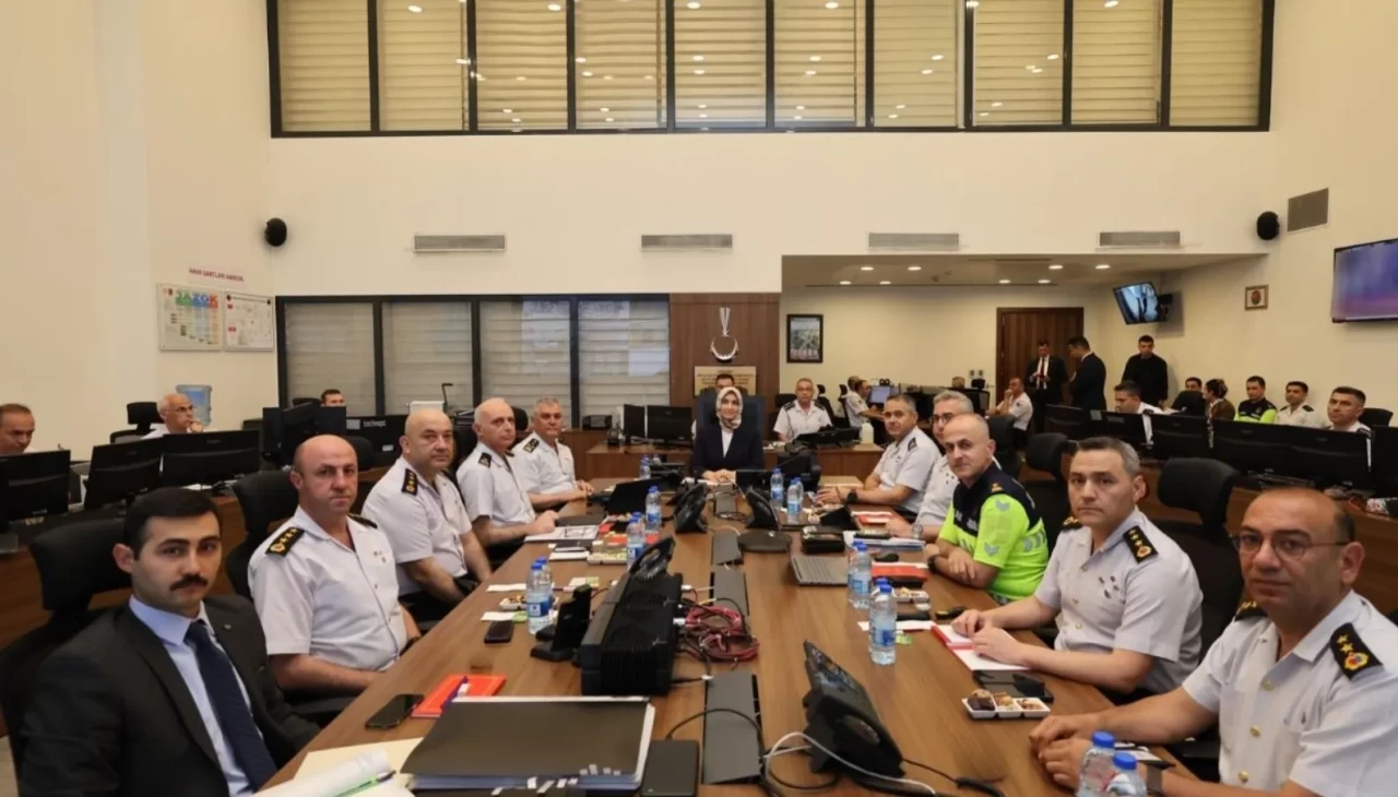 İçişleri Bakan Yardımcısı Doç. Dr. Kübra Güran Yiğitbaşı, Jandarma Genel