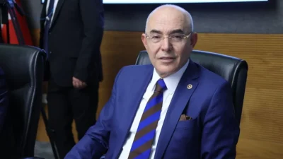 TÜRKSAT Gölbaşı Veri Merkezi temel atma törenine katılan MHP Genel