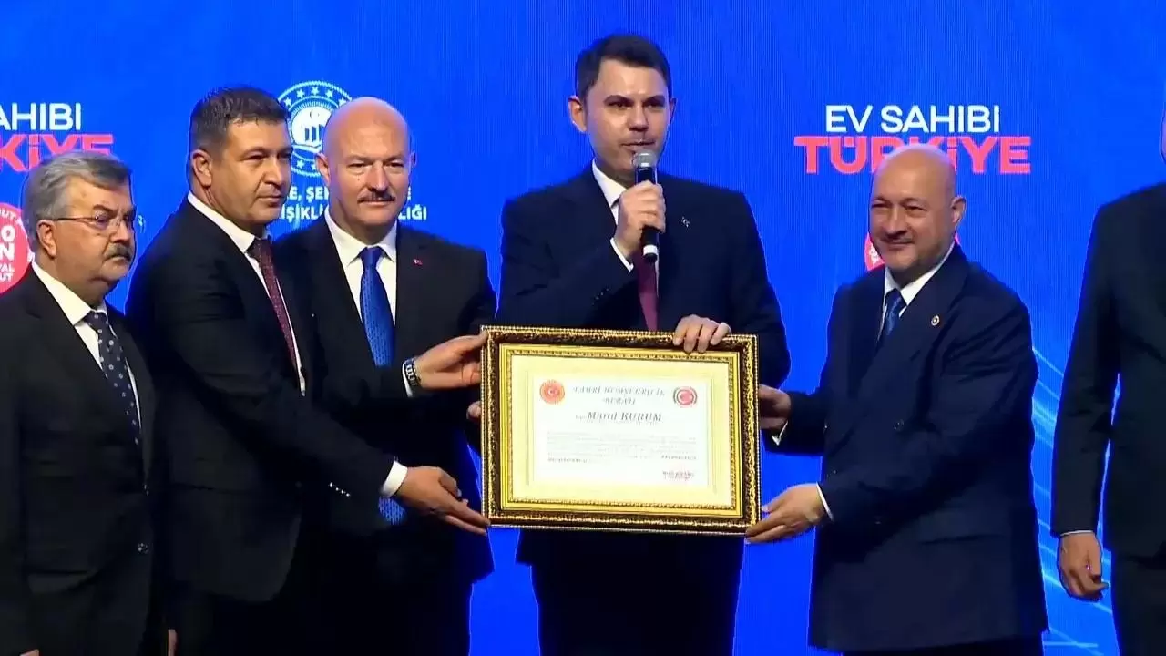 Çevre, Şehircilik ve İklim Değişikliği Bakanı Murat Kurum, Adıyaman'da düzenlenen
