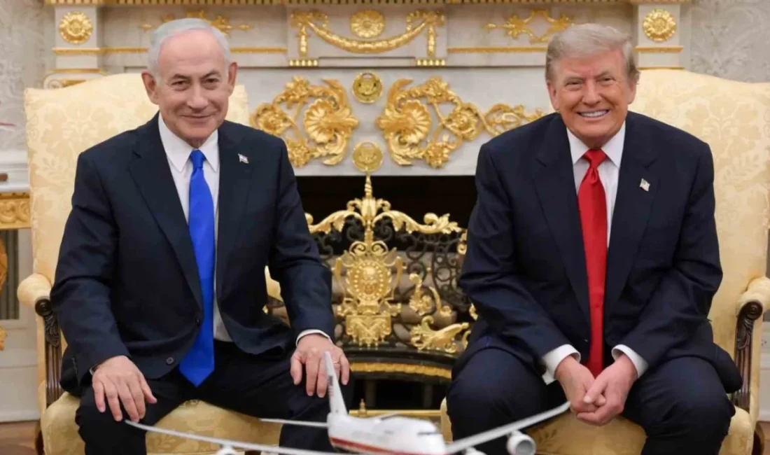 ABD Başkanı Donald Trump ile İsrail Başbakanı Binyamin Netanyahu, ABD