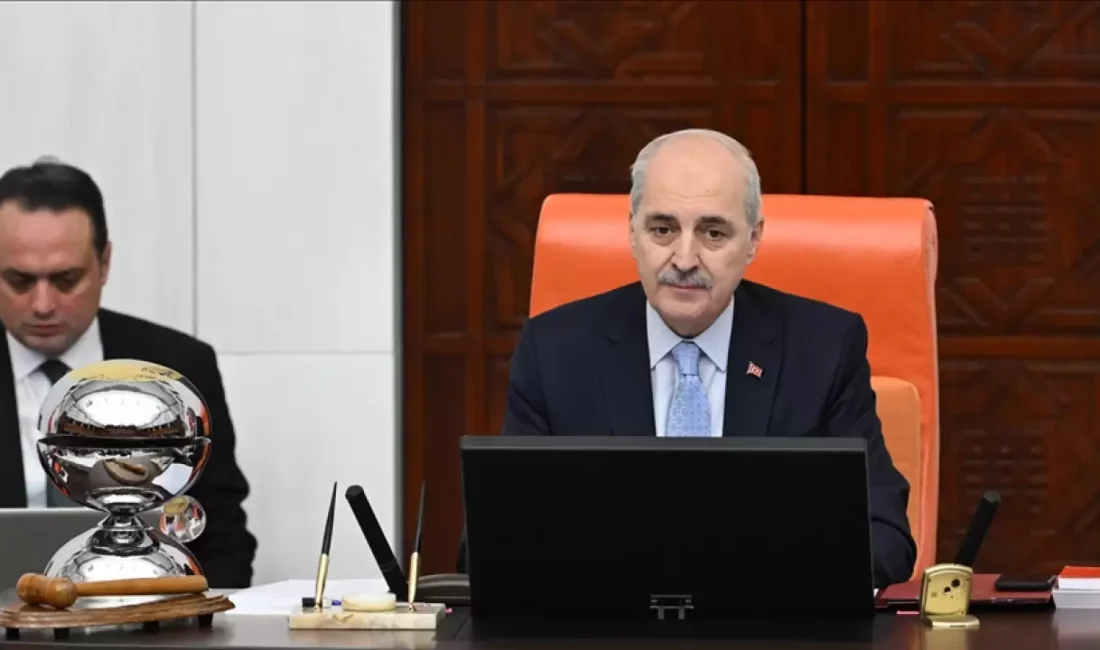 Türkiye Büyük Millet Meclisi (TBMM) Başkanı Numan Kurtulmuş, Meclis'te grubu