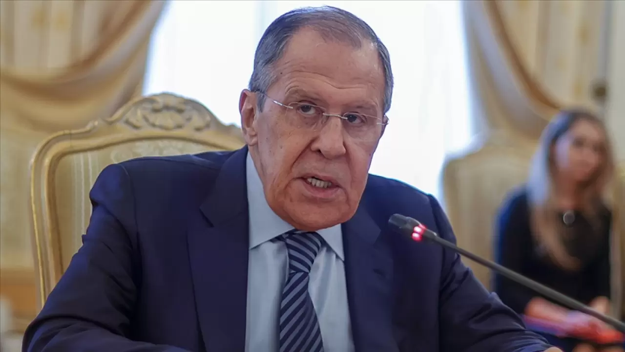 Rusya Dışişleri Bakanı Sergey Lavrov ve Azerbaycan Dışişleri Bakanı Ceyhun