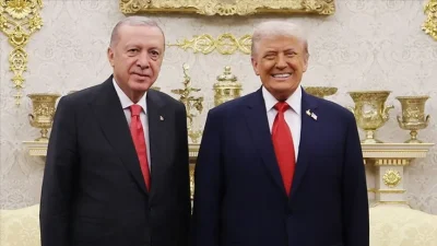 Cumhurbaşkanı Recep Tayyip Erdoğan, Ankara'da ağırladığı ABD Başkanı Donald Trump