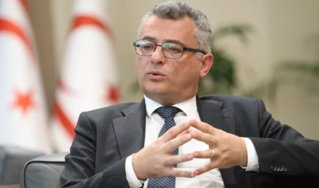 Kuzey Kıbrıs Türk Cumhuriyeti (KKTC) Cumhurbaşkanı Tufan Erhürman, başkent Lefkoşa'da