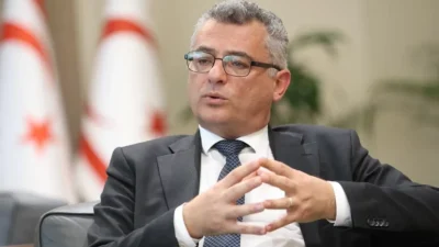 Kuzey Kıbrıs Türk Cumhuriyeti (KKTC) Cumhurbaşkanı Tufan Erhürman, başkent Lefkoşa'da