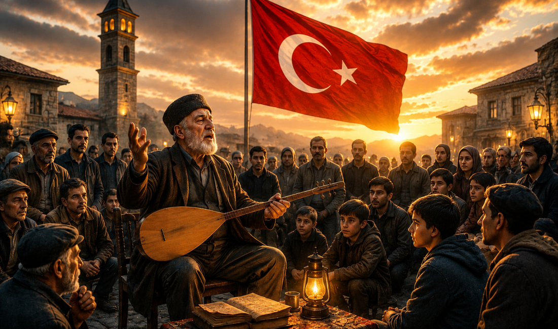 Serçe kuşu gibi daldan dala bin, İftira kaldırmaz; Ne imân,