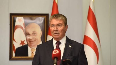 Kuzey Kıbrıs Türk Cumhuriyeti (KKTC) Başbakanı Ünal Üstel, 1 Ağustos