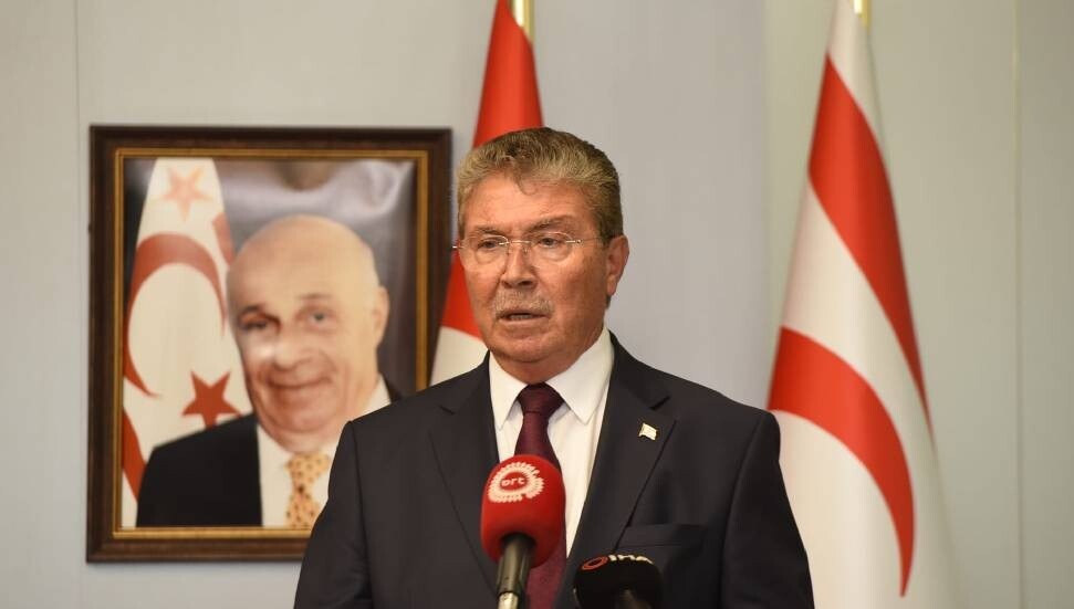 Kuzey Kıbrıs Türk Cumhuriyeti (KKTC) Başbakanı Ünal Üstel, 1 Ağustos