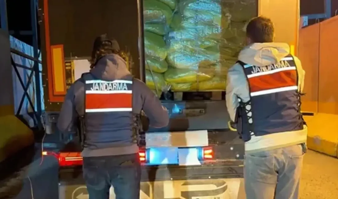 İçişleri Bakanlığı, Van'da jandarma ekipleri tarafından düzenlenen başarılı bir narkotik