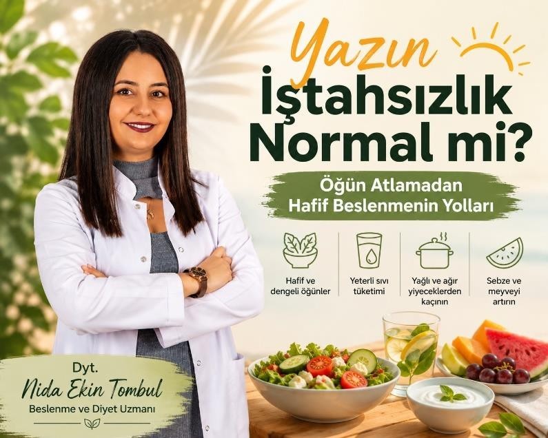 ÖĞÜN ATLAMADAN HAFİF BESLENMENİN YOLLARI Yaz aylarında sıcaklık arttıkça birçok