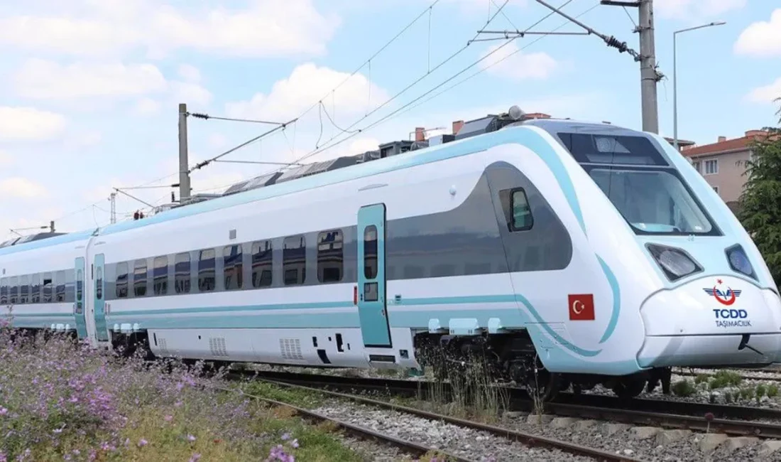 Türkiye’nin yerli ve milli imkanlarla geliştirdiği Milli Elektrikli Tren seti,