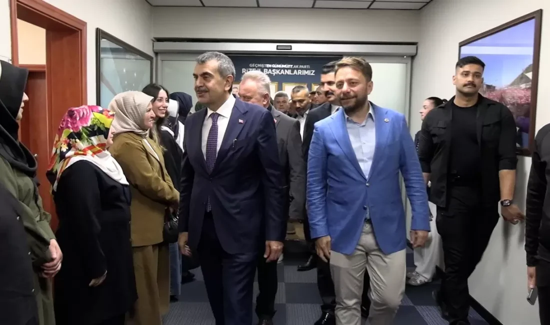 Milli Eğitim Bakanı Yusuf Tekin, memleketi Rize'de gerçekleştirdiği konuşmada eğitim