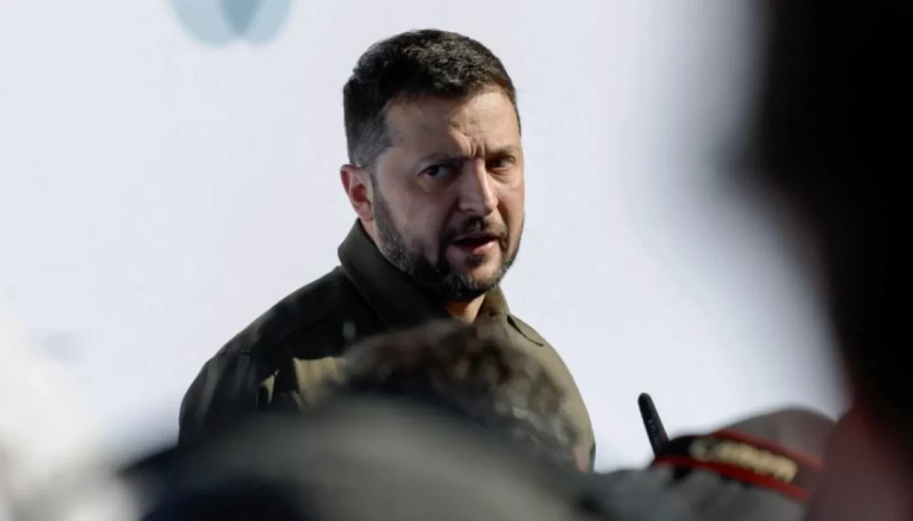 Ukrayna Devlet Başkanı Volodimir Zelenski, Rusya'nın Kiev ve çevresine gerçekleştirdiği