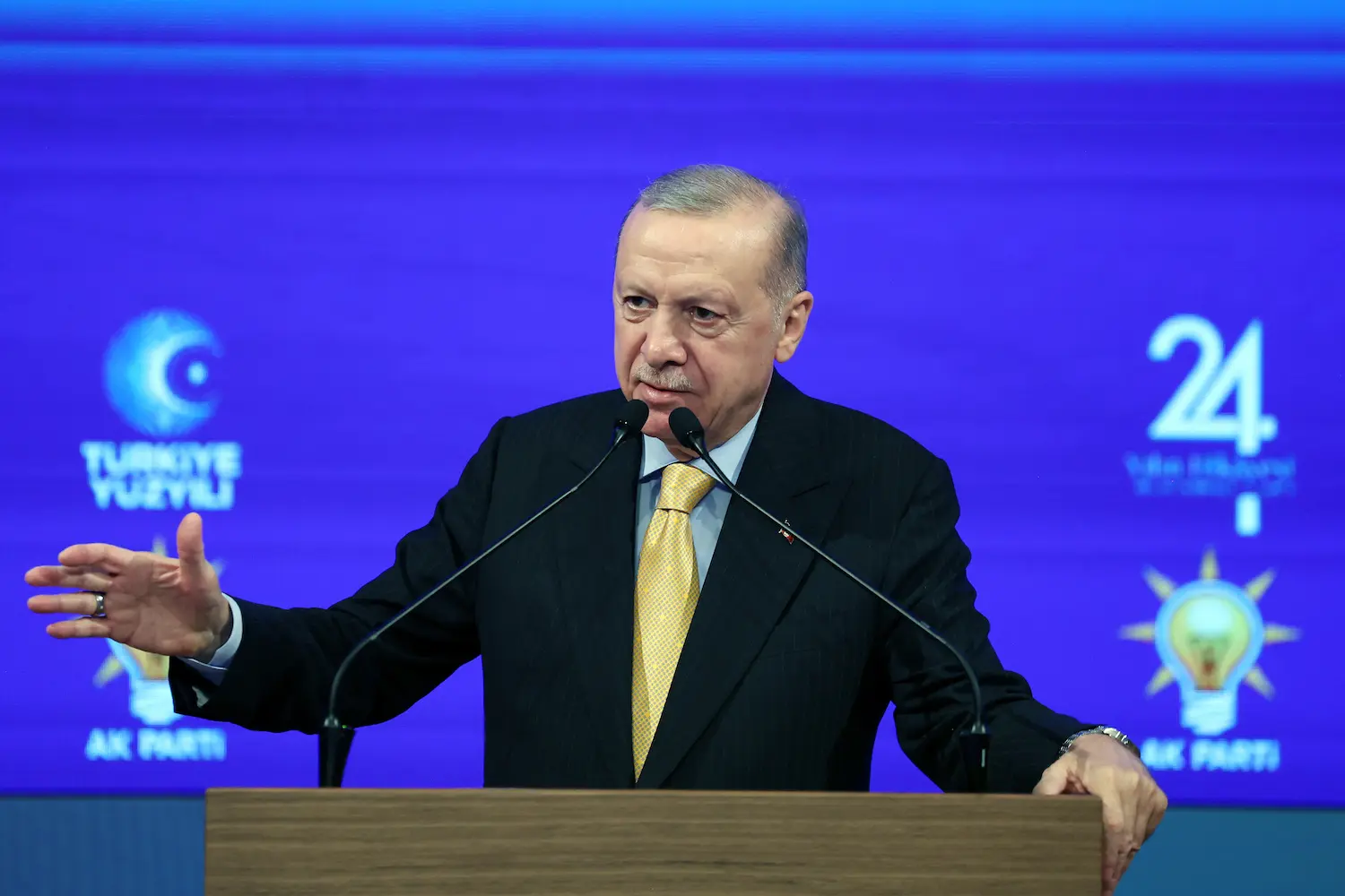 Cumhurbaşkanı Recep Tayyip Erdoğan’ın AK Parti’nin kuruluşunun 25. yılı dolayısıyla