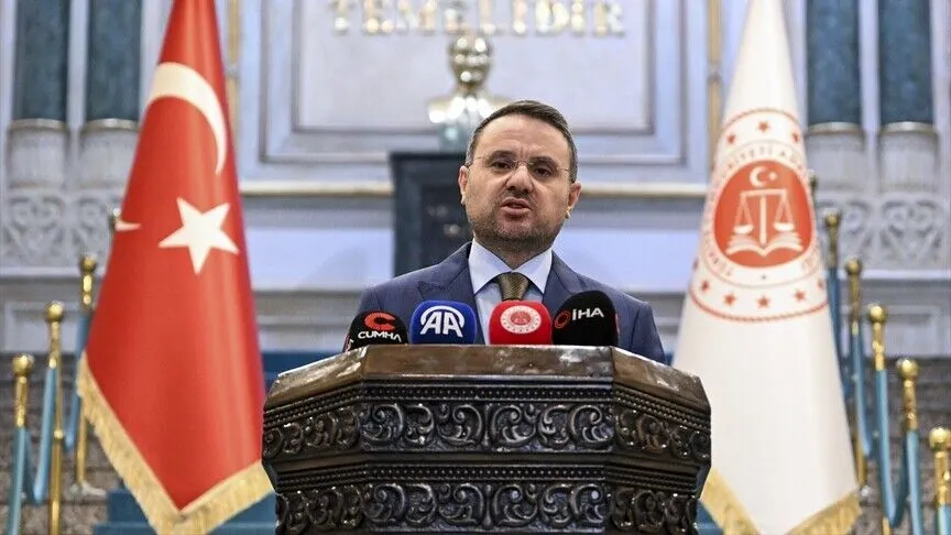 Adalet Bakanı Akın Gürlek, sosyal medya hesabı üzerinden yaptığı açıklamada