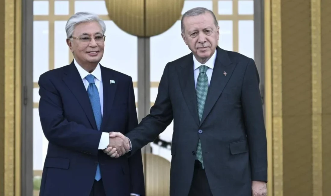 Cumhurbaşkanı Recep Tayyip Erdoğan, Kazakistan Cumhurbaşkanı Kasım Cömert Tokayev ile