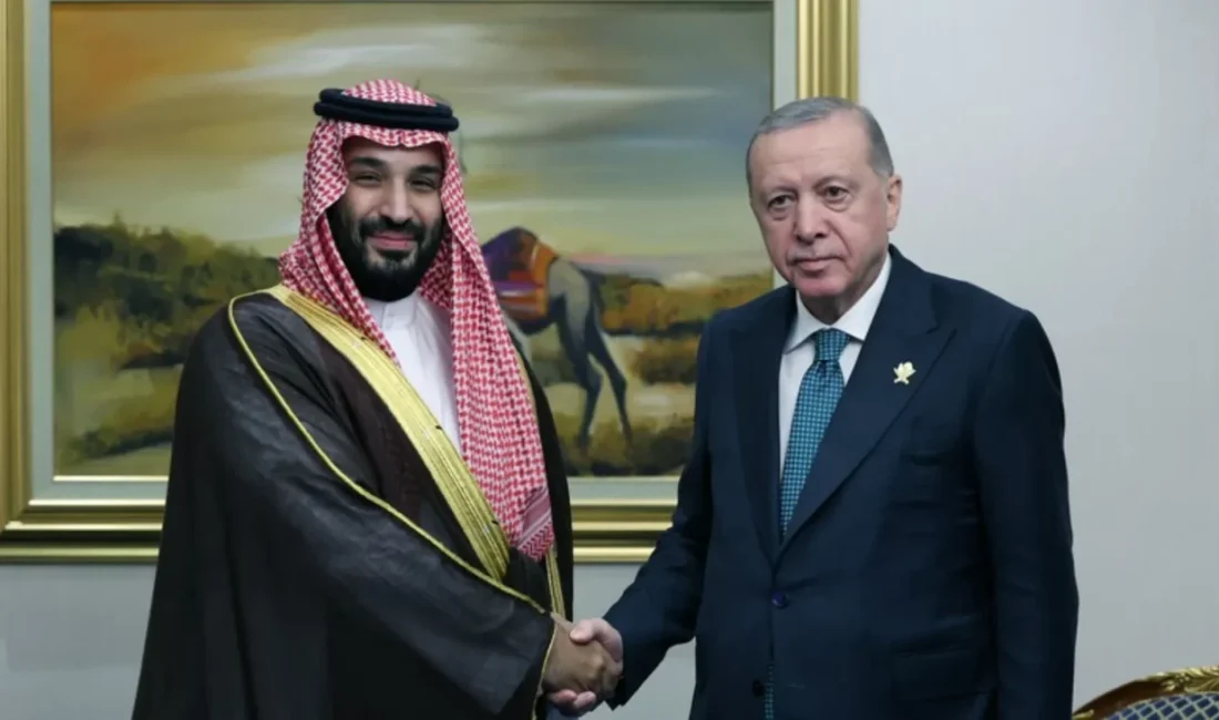 Cumhurbaşkanı Recep Tayyip Erdoğan, Suudi Arabistan Veliaht Prensi Muhammed bin
