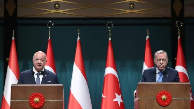Cumhurbaşkanı Recep Tayyip Erdoğan, Türkiye’ye resmi ziyarette bulunan Avusturya Şansölyesi