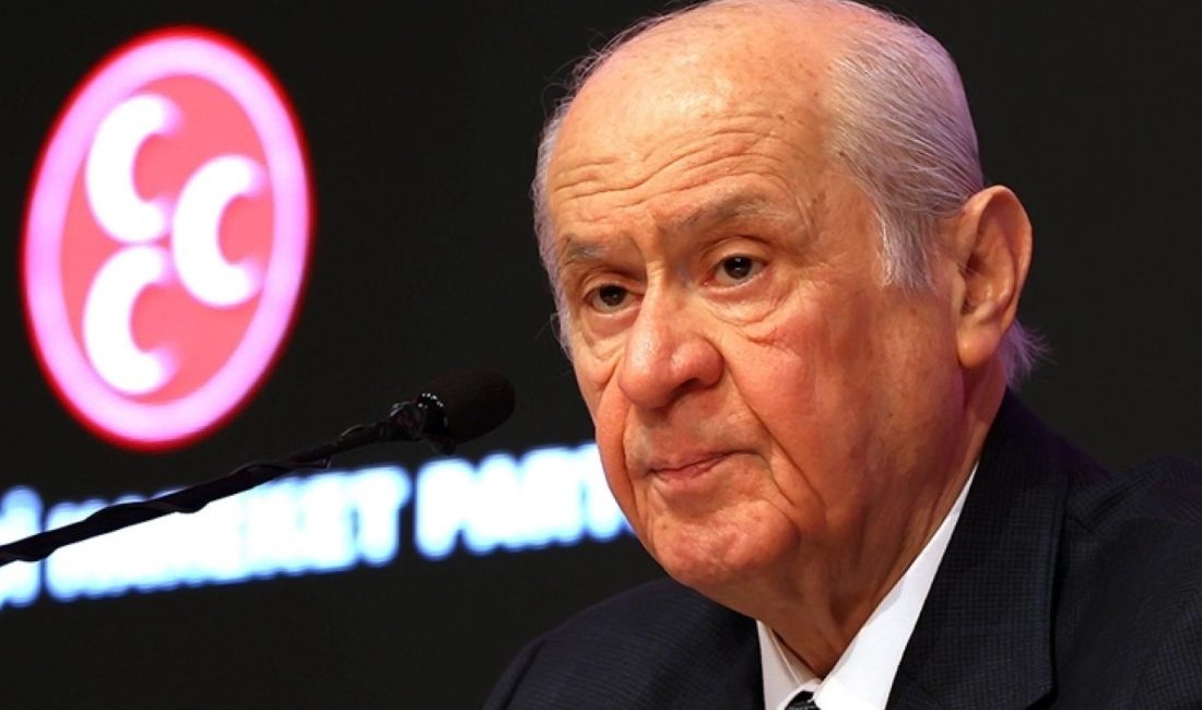Milliyetçi Hareket Partisi (MHP) Genel Başkanı Devlet Bahçeli, "Terörsüz Türkiye"