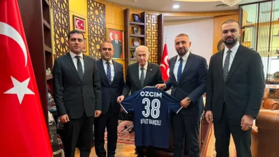 TFF 3. Lig ekiplerinden Erciyes 38 FK yönetimi, MHP Genel