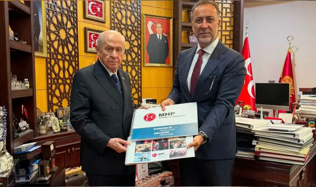 MHP İstanbul İl Başkanı Volkan Yılmaz, MHP Genel Başkanı Devlet