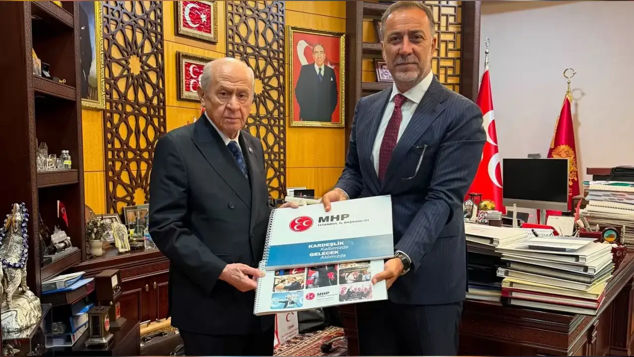 MHP İstanbul İl Başkanı Volkan Yılmaz, MHP Genel Başkanı Devlet