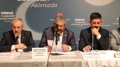 MHP Genel Başkan Yardımcısı Feti Yıldız, Tekirdağ İl Kongresi'nde yaptığı