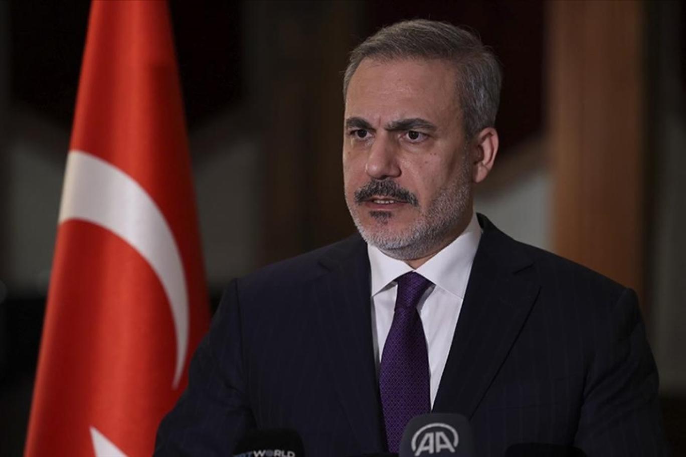Dışişleri Bakanı Hakan Fidan, Mısır Dışişleri Bakanı Bedir Abdulati ve