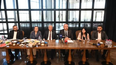 MHP Kırıkkale Milletvekili Halil Öztürk, Kırıkkale'de basın mensuplarıyla bir araya
