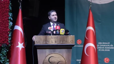 MHP Genel Başkan Yardımcısı İsmail Özdemir, Melikgazi İlçe Başkanlığı Olağan