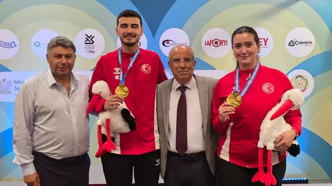 Polonya'da düzenlenen 23 Yaş Altı Avrupa Tüm Dallar Atıcılık Şampiyonası'nda