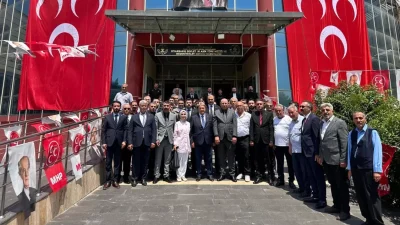 MHP Sur İlçe Başkanlığı olağan kongresi Diyarbakır'ın Yenişehir ilçesinde gerçekleştirildi.