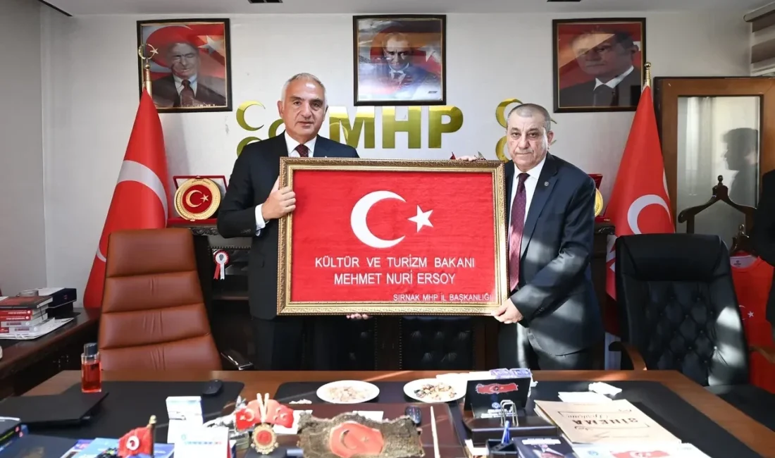 Kültür ve Turizm Bakanı Mehmet Nuri Ersoy, bir dizi temas