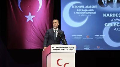 Milliyetçi Hareket Partisi (MHP) İstanbul teşkilatında Ataşehir ve Ümraniye olağan