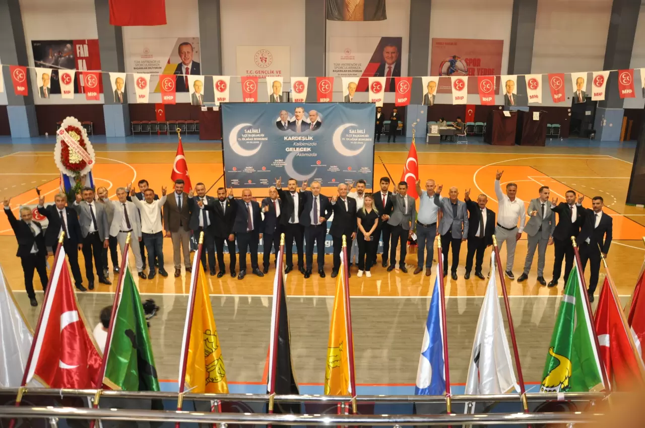 Milliyetçi Hareket Partisi (MHP) Salihli İlçe Teşkilatı'nın 15. Olağan Kongresi'nde