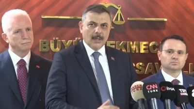 İçişleri Bakanı Mustafa Çiftçi, Adalet Bakanı Akın Gürlek ile birlikte