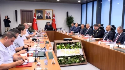 İçişleri Bakanı Mustafa Çiftçi, TBMM Başkanı Numan Kurtulmuş'un katılımıyla 81