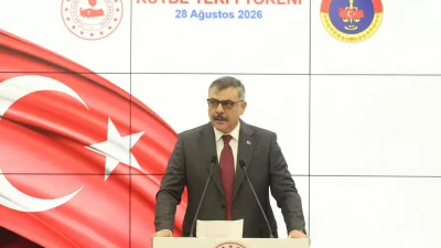 Jandarma Genel Komutanlığı 2026 Yılı Rütbe Terfi Töreni'ne katılan İçişleri