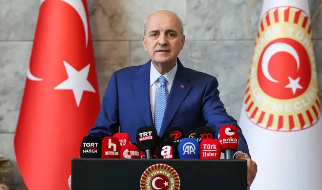 Türkiye Büyük Millet Meclisi (TBMM) Başkanı Numan Kurtulmuş, "Terörsüz Türkiye"