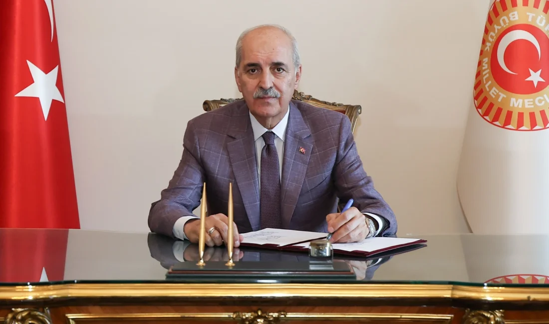 Türkiye Büyük Millet Meclisi (TBMM) Başkanı Numan Kurtulmuş, "Terörsüz Türkiye"