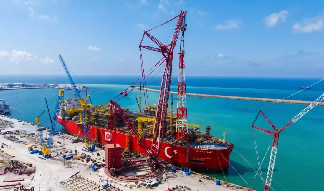 Türkiye’nin ilk yüzer üretim platformu (FPSO) Osman Gazi’nin Karadeniz’deki görevi