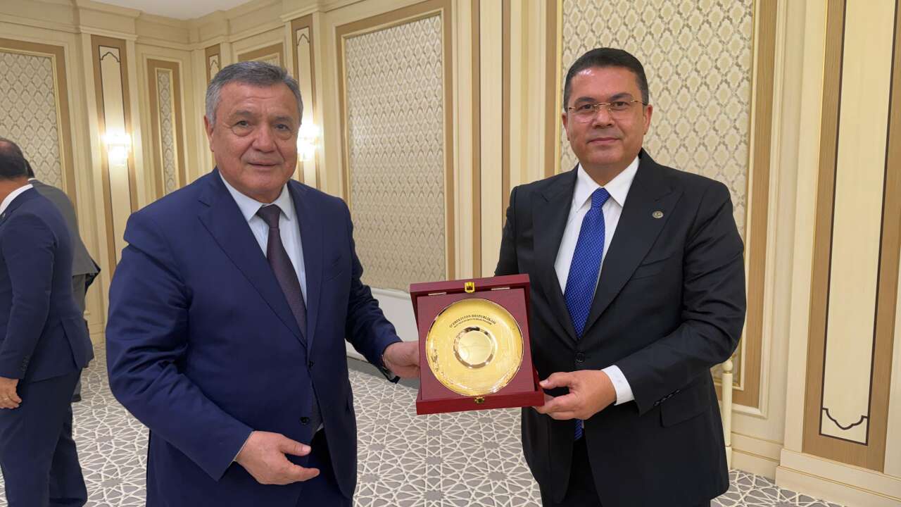 MHP Genel Başkan Başdanışmanı Sayın Prof. Dr. Ruhi Ersoy, Özbekistan