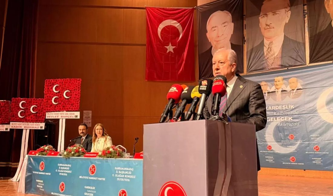 MHP Genel Başkan Yardımcısı Sadir Durmaz, MHP Kahramanmaraş İl Başkanlığı