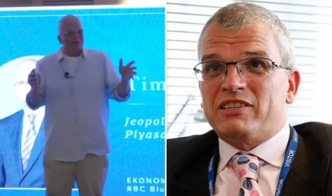 İngiliz ekonomist Timothy Ash hakkında, katıldığı bir finans toplantısında Cumhurbaşkanı