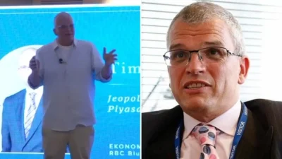 İngiliz ekonomist Timothy Ash hakkında, katıldığı bir finans toplantısında Cumhurbaşkanı
