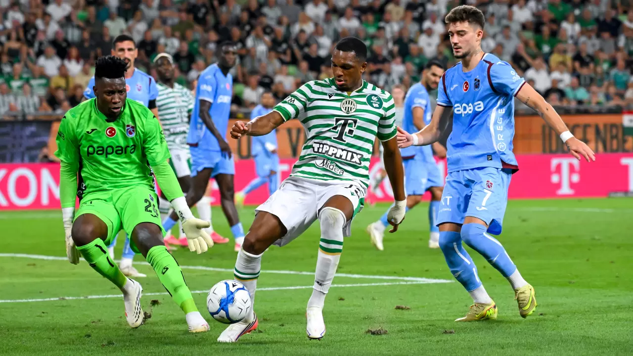 UEFA Avrupa Ligi play-off turu rövanş maçında Macaristan temsilcisi Ferencvaros'a