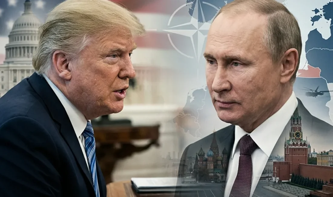 ABD Başkanı Donald Trump, Rusya Devlet Başkanı Vladimir Putin ile