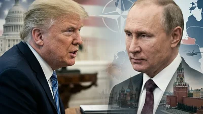 ABD Başkanı Donald Trump, Rusya Devlet Başkanı Vladimir Putin ile